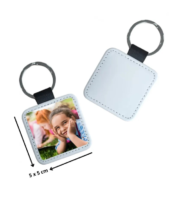 Personalized leather keychain - Image 2