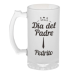 Personalized opalescent beer glasses