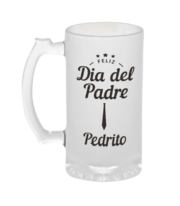 Personalized opalescent beer glasses