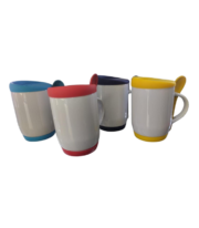 Mugs with colored lids - Image 2