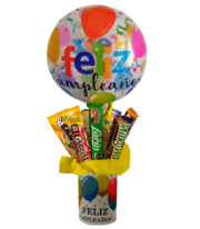 Personalized mugs with candy